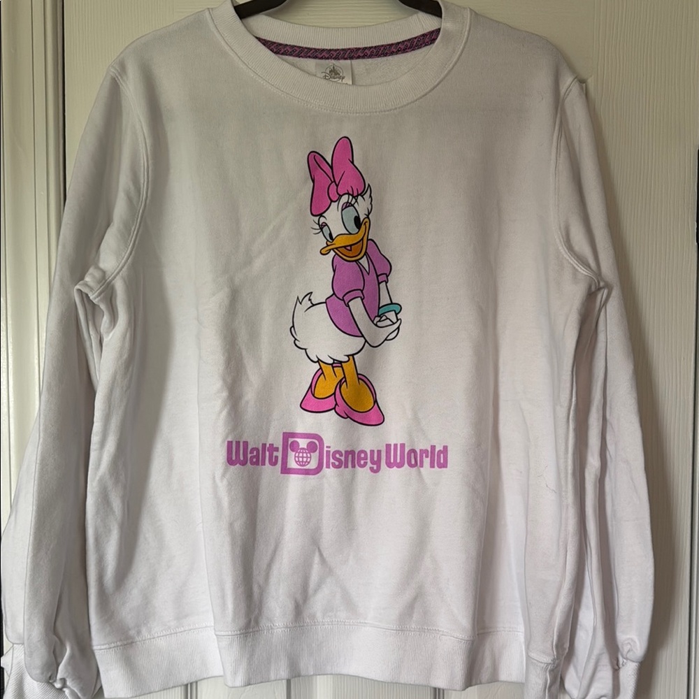 Disney Daisy Duck Sweatshirt (Official Park Merchandise)